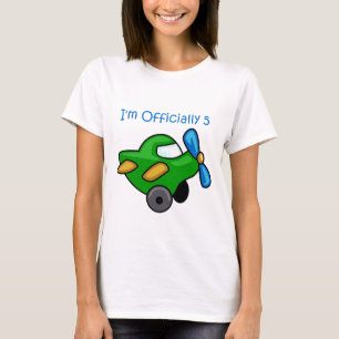 Ik ben officieel 5, Jet Plane. T-shirt