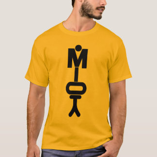 Ik ben ok expressief mannen t-shirt