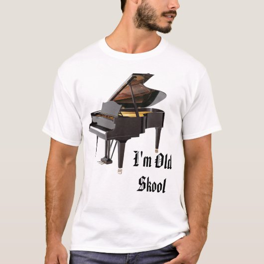 Ik ben Old Skool T-shirt (Voorkant)