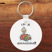 Ik ben oma en Baby Sleutelhanger (Voorkant)