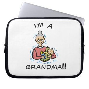 Ik ben oma-oma en Baby Gifts Laptop Sleeve