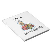 Ik ben oma-oma en Baby Gifts Notitieblok (Schuin)