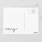 Ik ben OMG Post-kaart Briefkaart (Achterkant)