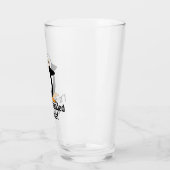 Ik ben omringd door Idiots Funny Penguin Glas (Links)