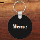 Ik ben onstuitbaar multiple sclerose MS awareness Sleutelhanger (Voorkant)