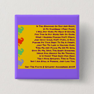 Ik ben ook een persoon! vierkante button 5,1 cm