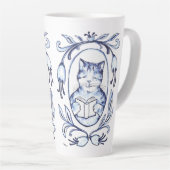 Ik ben ook ingelijst latte mok (Rechterhoek)