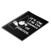 Ik ben op 500 mg Fukitol # Notitieboek (Linkerzijde)