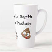 Ik ben op aarde latte mok (Rechts)