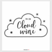 Ik ben op Cloud 9 Contour Sticker (Vel)