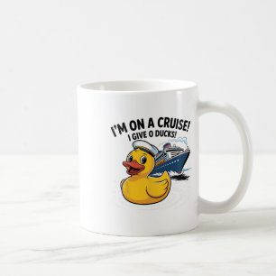 Ik Ben Op Een Cruise Ik Geef 0 Eenden T-shirt – Gr Koffiemok