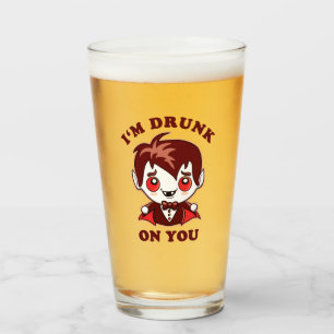 Ik ben op je Drink Verklaring over de liefdadigh Glas