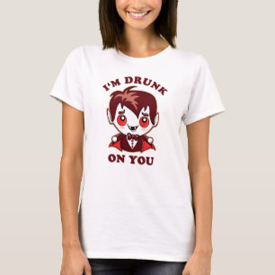 Ik ben op je Drink Verklaring over de liefdadigh T-shirt