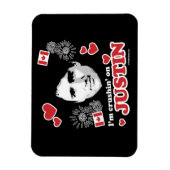 Ik ben op Justin aan het kruipen. Magneet (Verticaal)