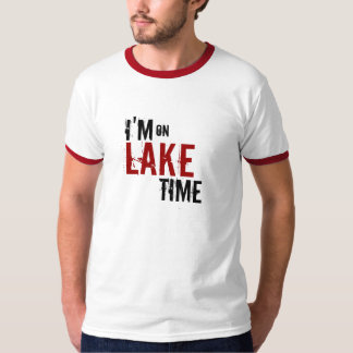 Ik ben op Lake Time T-shirt