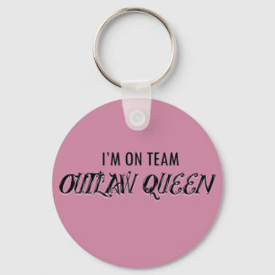 Ik ben op Team Outlaw Queen Sleutelhanger