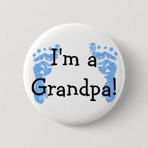 Ik ben opa! ronde button 5,7 cm