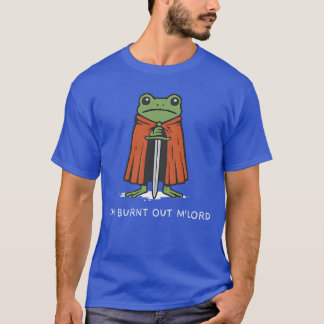 Ik ben opgebrand MLord Grappige Ridder Kikker Meme T-shirt