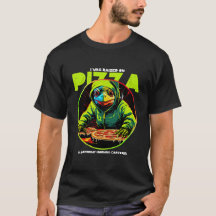 Ik ben opgegroeid met een Pizza T-shirt