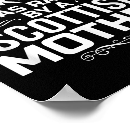 Ik ben opgevoed door een Schotse moeder Poster (Hoek)