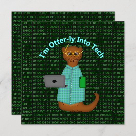 Ik ben Otter-ly in Tech (Voorkant / Achterkant)