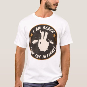 Ik ben ouder dan internet t-shirt