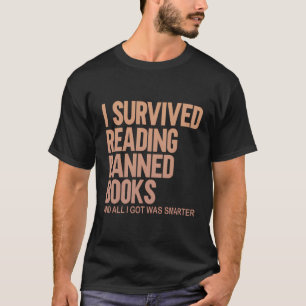 Ik ben overgelopen met het lezen van verboden boek t-shirt