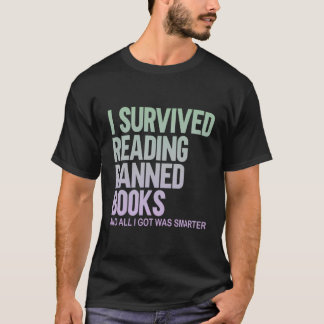 Ik ben overgelopen met het lezen van verboden boek t-shirt