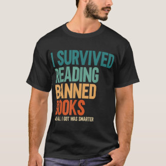 Ik ben overgelopen met het lezen van verboden boek t-shirt