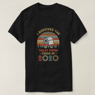 Ik ben overleden aan de crisis in de Toilet Paper T-shirt