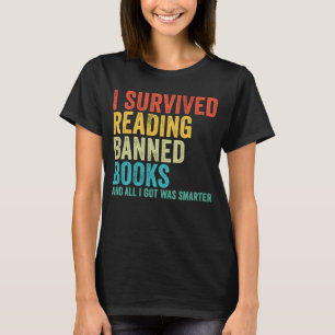 Ik ben overleden met lezen van verboden boeken in  t-shirt