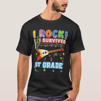 Ik ben overlevende 1e grade Afstuderen op de laats T-shirt