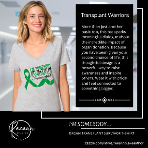 Ik ben Overlevende van een Orgaan Donatie T-Shirt