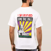 IK BEN OVERVIVEERD MET 2 ZIJDEN T-SHIRT (Achterkant)