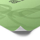 Ik ben overvloed door dankbaar bevrediging te zijn poster (Hoek)