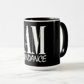 Ik ben overvloedige Spirituele ontbossingsaffirati Mok (Voorkant rechts)