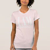 Ik ben overvloedige Spirituele ontbossingsaffirati T-shirt (Voorkant)
