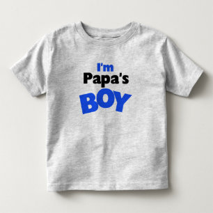 Ik ben Papa's jongen Kinder Shirts