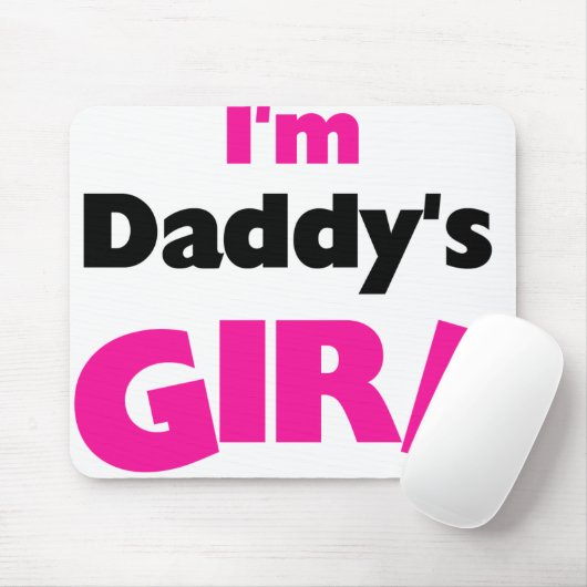 Ik ben papa's meisje muismat (Met muis)