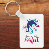 Ik ben perfect sleutelhanger (Voorkant)