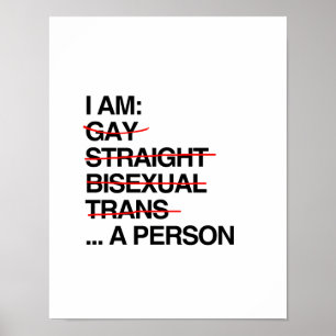 IK BEN PERSOON POSTER