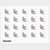 IK BEN PERSOON RONDE STICKER (Vel)
