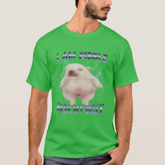 Ik Ben Pibble Was Mijn Buik Grappige Hond Maak Mij T-shirt