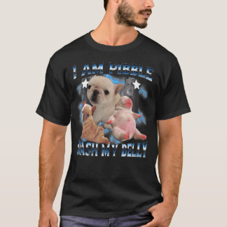 Ik Ben Pibble Was Mijn Buik Pibble Meme Grappige H T-shirt