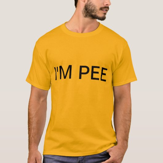 Ik ben piek t-shirt (Voorkant)