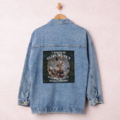 IK BEN PISSIG IN ELON MUSK'S SHAMPOO TULSI GABBARD DENIM JACKET (Hangar)