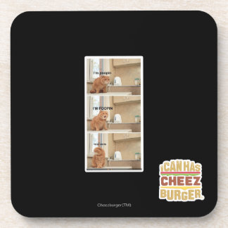 Ik ben poopin. onderzetter