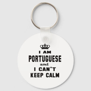 Ik ben Portugees en ik kan niet rustig blijven Sleutelhanger