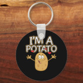 Ik ben Potato Sleutelhanger (Voorkant)