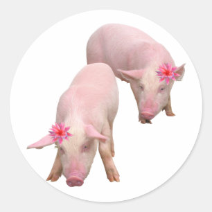 Ik ben prachtig ronde sticker